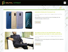 Tablet Screenshot of digitalstreetsa.com